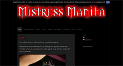 Desktop Screenshot of mrs-manita.com